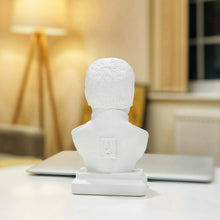 Load image into Gallery viewer, Napoleon Bonaparte Bust – 20cm White Alabaster & Plaster Sculpture | Handmade in Germany