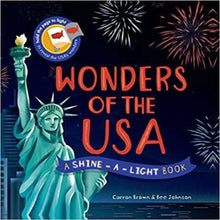 Load image into Gallery viewer, Wonders of the USA – Shine-A-Light Book by Carron Brown (Children’s Hardback)