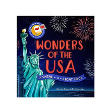 Load image into Gallery viewer, Wonders of the USA – Shine-A-Light Book by Carron Brown (Children’s Hardback)