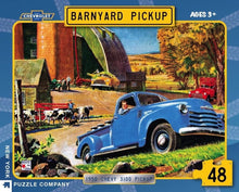 Load image into Gallery viewer, Barnyard Pickup 48-Piece Jigsaw Puzzle – Vintage Chevy Truck by NYPC