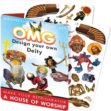 Load image into Gallery viewer, OMG Magnetic Dress Up Set – Mix & Match Gods Refrigerator Magnets