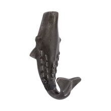 Load image into Gallery viewer, Set of 3 Cast-Iron Whale Coat Hooks – Nautical Wall or Door Detail