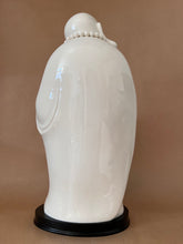 Load image into Gallery viewer, Happy Buddha – Blanc de Chine Porcelain | With Pearls, Ru-Yi & Display Stand