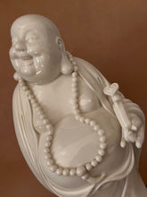 Load image into Gallery viewer, Happy Buddha – Blanc de Chine Porcelain | With Pearls, Ru-Yi & Display Stand