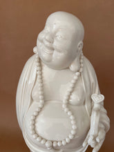 Load image into Gallery viewer, Happy Buddha – Blanc de Chine Porcelain | With Pearls, Ru-Yi & Display Stand