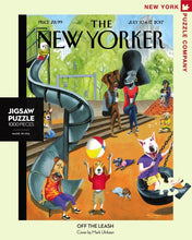 Load image into Gallery viewer, Off the Leash 1000-Piece Jigsaw Puzzle – The New Yorker Cover by Mark Ulriksen | New York Puzzle Company