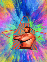 Load image into Gallery viewer, Mexican Wrestling Lucha Libre Colourful Apron – Wajiro Dream MexiPop Art Design
