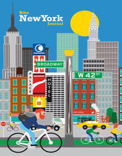 Load image into Gallery viewer, Bike New York Journal – Lined Hardcover with Pocket & Pen