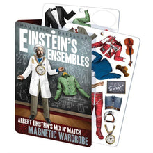 Load image into Gallery viewer, Albert Einstein Gift Set – Genius Mug, Candle, Sticky Notes, Magnetic Dress-Up & Planter – Science Gift Bundle