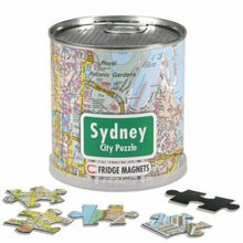 Load image into Gallery viewer, Sydney City Magnetic Puzzle – 100 Piece Jigsaw in Tin Can