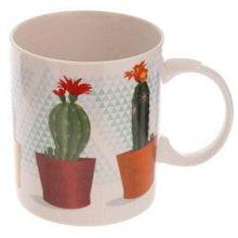 Load image into Gallery viewer, Set of 4 Cactus Pots Design Mugs – New Bone China Ceramic