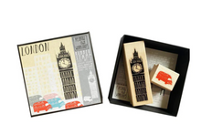 Load image into Gallery viewer, London Gift Set – Puzzle, Book, Tote, Postcards, Stamp Set & More – UK Souvenir Bundle