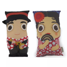 Load image into Gallery viewer, Spanish Flamenco Couple Dolls – The Tukis by Kalidoskopio – Handmade Cotton Plush – Made in Spain – 28cm