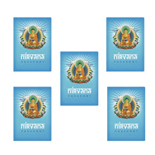 Load image into Gallery viewer, Set of 5 Nirvana Passport Notebooks – Ruled Mindfulness Journals