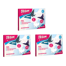 Load image into Gallery viewer, Set of 3 Origami World Map Craft Kits – Fun & Educational Paper Activity