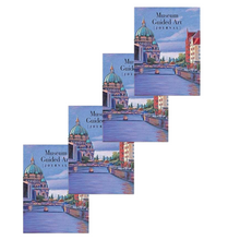 Load image into Gallery viewer, Set of 4 Museum Guided Art Journals – Chronicle Your Museum Adventures