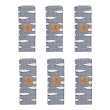 Load image into Gallery viewer, Set of 6 Grey Whale Cotton Kitchen Cloths – 100% Cotton Tea Towels 50 x 70 cm