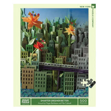 Load image into Gallery viewer, Smarter Greener Better 500-Piece Jigsaw Puzzle – Eco NYC by NYPC