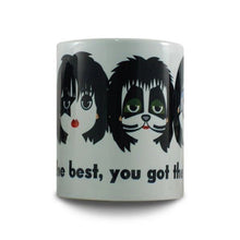 Load image into Gallery viewer, KISS Rock Band Coffee Mugs – Set of 2 – “You Want the Best” Design