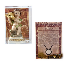 Load image into Gallery viewer, Child of the Zodiac 'Taurus' Figurine – Handpainted Resin | 15 cm