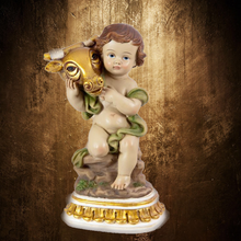 Load image into Gallery viewer, Child of the Zodiac 'Taurus' Figurine – Handpainted Resin | 15 cm