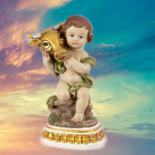 Load image into Gallery viewer, Child of the Zodiac 'Taurus' Figurine – Handpainted Resin | 15 cm