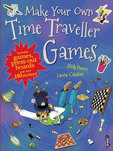 Load image into Gallery viewer, Set of 4 Make Your Own Time-Traveller Games by Mark Bergin | Fun Historical Crafts for Kids