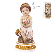 Load image into Gallery viewer, Child of the Zodiac 'Virgo' Figurine – Handpainted Resin | 15 cm