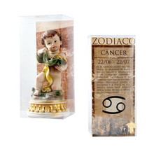 Load image into Gallery viewer, Child of the Zodiac 'Cancer' Figurine – Handpainted Resin | 15 cm