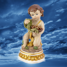 Load image into Gallery viewer, Child of the Zodiac 'Cancer' Figurine – Handpainted Resin | 15 cm