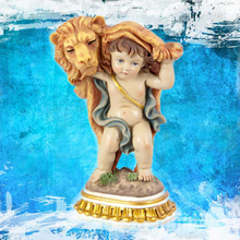 Load image into Gallery viewer, Child of the Zodiac 'Leo' Figurine – Handpainted Resin | 15 cm