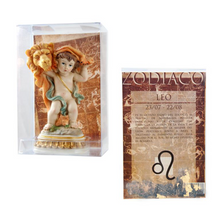 Load image into Gallery viewer, Child of the Zodiac 'Leo' Figurine – Handpainted Resin | 15 cm