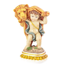 Load image into Gallery viewer, Child of the Zodiac 'Leo' Figurine – Handpainted Resin | 15 cm