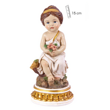 Load image into Gallery viewer, Child of the Zodiac 'Virgo' Figurine – Handpainted Resin | 15 cm