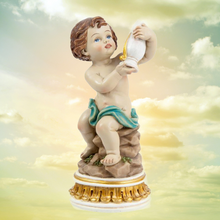 Load image into Gallery viewer, Child of the Zodiac 'Aquarius' Figurine – Handpainted Resin | 15 cm