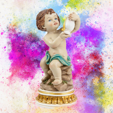 Load image into Gallery viewer, Child of the Zodiac 'Aquarius' Figurine – Handpainted Resin | 15 cm