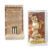 Load image into Gallery viewer, Child of the Zodiac 'Scorpio' Figurine – Handpainted Resin | 15 cm