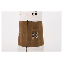 Load image into Gallery viewer, Driftwood Lighthouse Ornament – 26cm | Nautical Coastal Decor