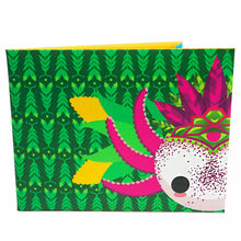 Load image into Gallery viewer, Mexican Axolotl “Yul” Paper Wallet – Aztec Water Monster Design | Imported from Mexico