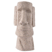 Load image into Gallery viewer, Moai Easter Island Statue Decor – Rapa Nui Inspired Sculpture – 24cm Tall Home Ornament