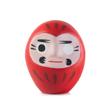Load image into Gallery viewer, Red Traditional Japanese Daruma Lucky Charm – Handmade Paper-Mâché Figurine 10 cm