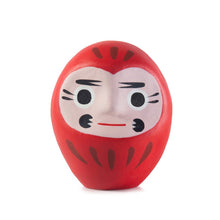 Load image into Gallery viewer, Red Traditional Japanese Daruma Lucky Charm – Handmade Paper-Mâché Figurine 10 cm