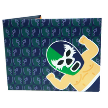 Load image into Gallery viewer, Mexican Luchador Paper Wallet β Colourful Wrestling Design | Imported from Mexico