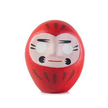 Load image into Gallery viewer, Red Traditional Japanese Daruma Lucky Charm – Handmade Paper-Mâché Figurine 10 cm