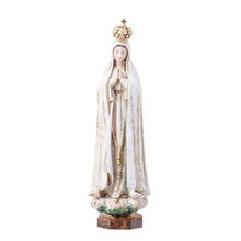 Load image into Gallery viewer, Statue of Our Lady of Fatima – 30 cm (Wooden Look)