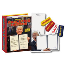 Load image into Gallery viewer, Trump’s Executive Orders Sticky Notes Booklet – Funny Gift by UPG
