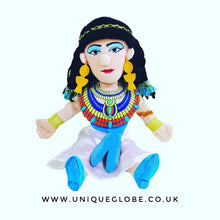 Load image into Gallery viewer, Cleopatra Plush Doll – Little Thinker Series | 11" Educational Soft Toy