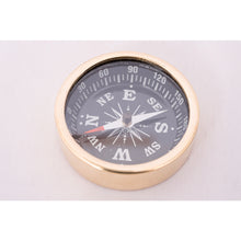 Load image into Gallery viewer, Brass Compass with Polished Presentation Wooden Box – Nautical Gift Idea