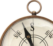 Load image into Gallery viewer, Beautifully Crafted Brass Pocket Compass – Travel Gift Idea 8cm