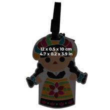 Load image into Gallery viewer, Novelty Luggage Tag Maria Doll 12cm - ByMexico